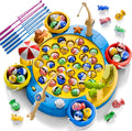 ORANGE OCEAN 66 PCS Magnetic Fishing Games for Kids Ages 4-8, Toddler Board Games for Kids 4-6 8-12, Toys for 3 4 5 6 Year Old Boys Girls, Ideas Birthday Gifts for Boys Girls 3-5 6-8