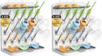 Lifewit 15-Hooks Baby Bottle Drying Rack for Countertop