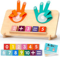 MOTREE Preschool Math Manipulatives Learning Toys for Toddlers 2-4 | Montessori Number Counting Block Toys for Kids, Educational Toys for 3-5 Year Old Boys Girls Christmas Birthday Gifts
