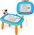 Kikidex Magnetic Drawing Board, Toddler Girl Toys for 1-3 Year Old, Doodle Board Pad Learning and Educational Toys for 1 2 3 Year Old Baby Kids Birthday Gift