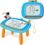 Kikidex Magnetic Drawing Board, Toddler Girl Toys for 1-3 Year Old, Doodle Board Pad Learning and Educational Toys for 1 2 3 Year Old Baby Kids Birthday Gift