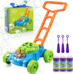 Lydaz Bubble Lawn Mower Toddler Toys, Bubble Machine Outdoor Garden Toys | Toddler Outdoor Toys for 1 2 Year Old Boy Birthday Gift, Summer Push Gardening Toys for Preschool Baby Boys