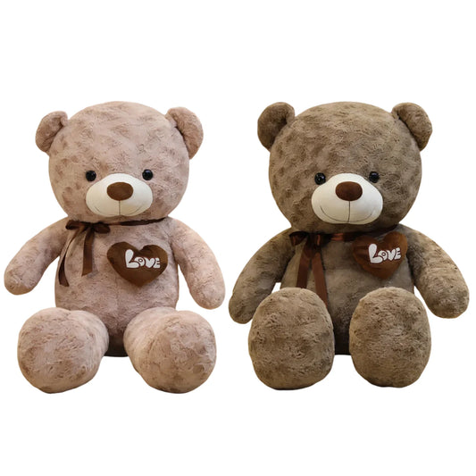 Adorable Teddy Bear Plush Toy with Love Heart