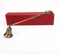 Vintage Candle Snuffer Brass, Candles Flame Extinguisher with Long Handle, Accessory for Candle Lovers (Antique)