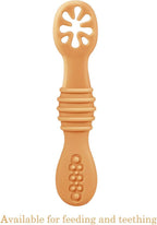 PandaEar 7 Pack Silicone Baby Feeding Spoon, Baby Led Weaning Supplies | Toddler Infant Feeding Spoon First Stage, BPA Free
