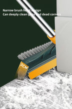 3 In 1 Cleaning Brush Cleaner Brush For Cleaning Bathroom Brush With Long Handle Rotating Floor Brush Crevice Brush
