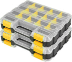 DSers Click to see full view      2+  6 VIDEOS AIDY-PRO Tools Box Organizer Double Side 34 Compartments Hardware Organizers with Removable Plastic Dividers for Screws Nuts Nails
