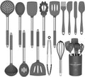 Stainless Steel Kitchen Cooking Utensil Set, Umite Chef 15 pcs Cooking Utensils - Nonstick Kitchen Utensils Cookware Set Spatula Set -Kitchen Gadgets Utensils Set, Kitchen Tools Gift