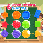 Squishy Sensory Toys for Kids Toddlers: Soft Textured Fidget Toy for Autism | Sensory Fidget Toys for ADHD Children Special Needs, Stress Calming Toy Desk, Baby Stocking Stuffer Squeeze Toy for Autism