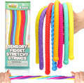 Sensory Autism Toys for Kids - Textured Stretchy Fidget Toys for Stress - Sensory Toys Special Needs for Autistic Toddlers Boys Girls Stocking Stuffers Gifts, Treasure Prizes Classroom - 8 Pack