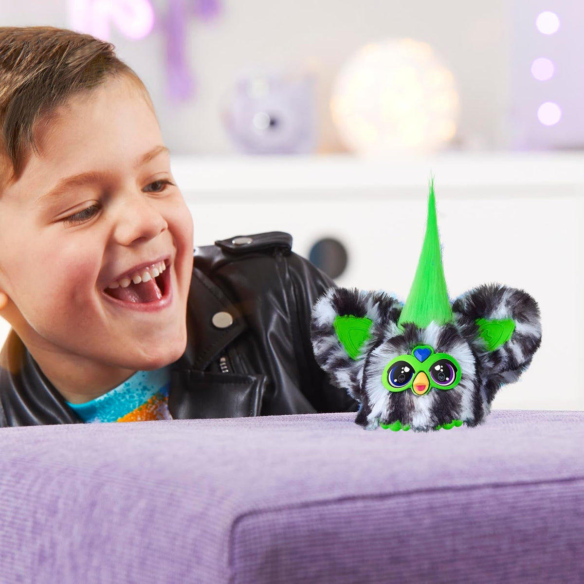 Furby Furblets Fierce & Fabulous 2 Pack, Greenie-Meanie & May-May with 45 Sounds Each, Electronic Plush Toys for Girls & Boys, Ages 6+)