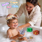 12 PCS Animal Pop Suction Fidgets Toys, Travel Toys for Airplane Car Activities Essential, Party Favors for Kids, Goodie Bags Stuffers for Kids, Bath Toys, Birthday Gifts for Boy Girls