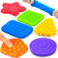 Squishy Sensory Toys for Kids Toddlers: Soft Textured Fidget Toy for Autism | Sensory Fidget Toys for ADHD Children Special Needs, Stress Calming Toy Desk, Baby Stocking Stuffer Squeeze Toy for Autism