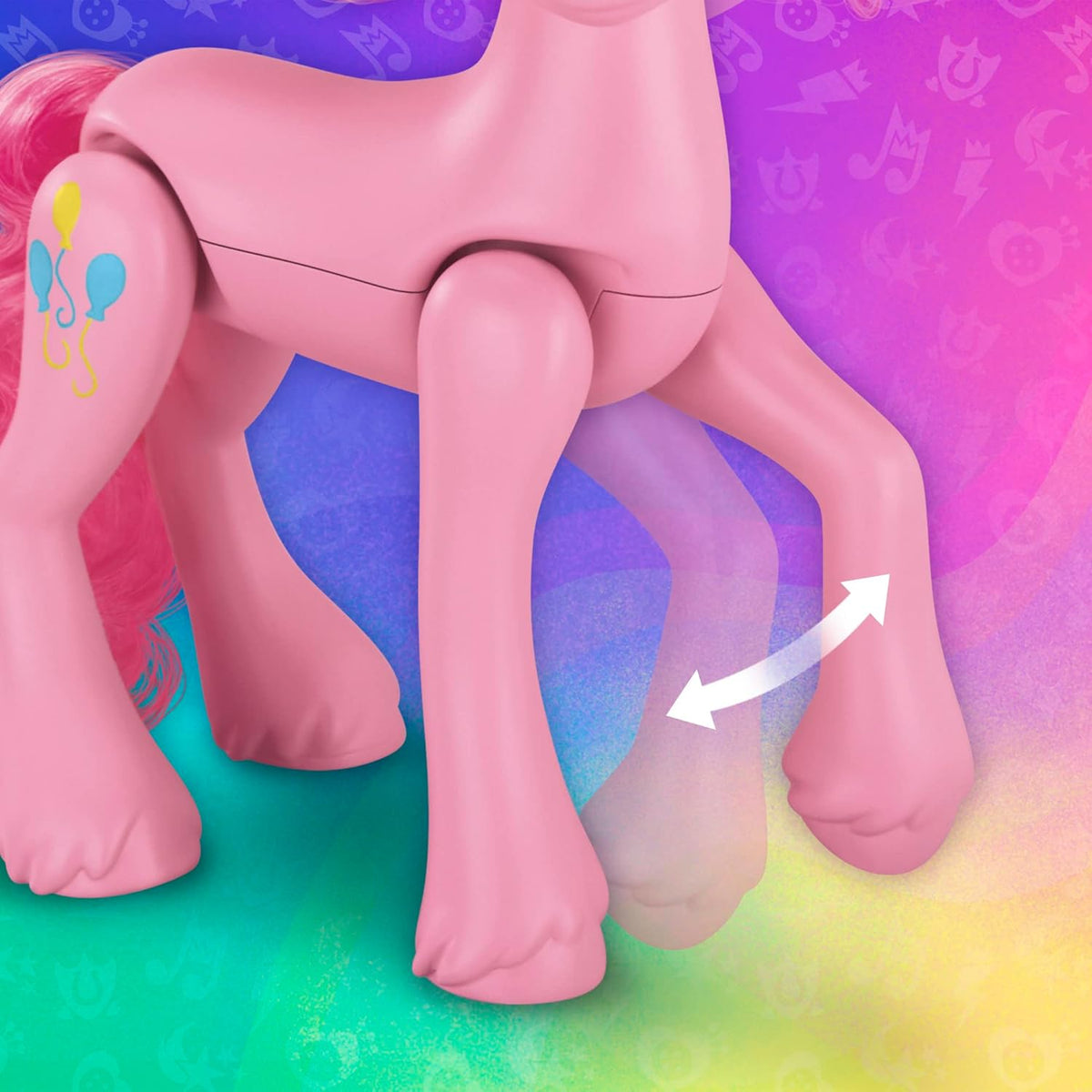 My Little Pony Dolls Rainbow Celebration, 6 Pony Figure Set, 5.5-Inch Dolls, Toys for 3 Year Old Girls and Boys, Unicorn Toys (Amazon Exclusive)