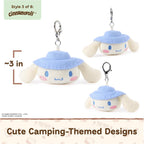 GUND Hello Kitty & Friends 3-Inch Surprise Camping Plush (1 of 6 Styles) | Blind Bag Mystery Unboxing Inspires Outdoor Roleplay Adventures; Includes One Random 3.5-Inch Sanrio Stuffed Clip Toy Ages 1+