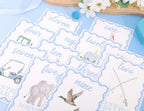 WAUAO Gingham Milestone Monthly Cards,My First Milestone Cards Photo Props | Baby Milestone Monthly Memories,Boys/Girls Photo Props