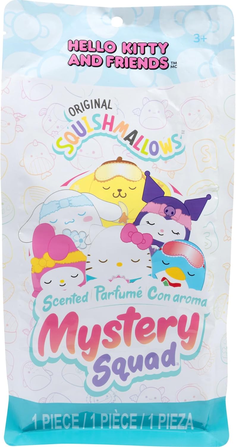 Squishmallows Original Sanrio 8in Scented Boba Mystery Squad – Official Jazwares Plush (Little)