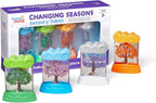 hand2mind Changing Seasons Sensory Tubes, Science Toys, Ages 3+ | Sensory Tubes, Calm Down Corner Supplies, Quiet Fidgets, Travel Toddler Toys, Preschool Classroom Must Haves