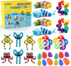 Fidget Sensory Toys for Kids Adults with Autism ADHD: 13 Pack Anxiety Relief Items Toy, Fun Classroom Prize & Travel Toys, Stress Relief Toy Gifts Party Favors for Kids