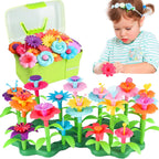 CENOVE Birthday Toys Gift for 3 4 5 6 7 Year Old Girls and Boys,Flower Garden Building Toy with Carry Box, STEM Toys for Preschool Children Educational Activity Toys