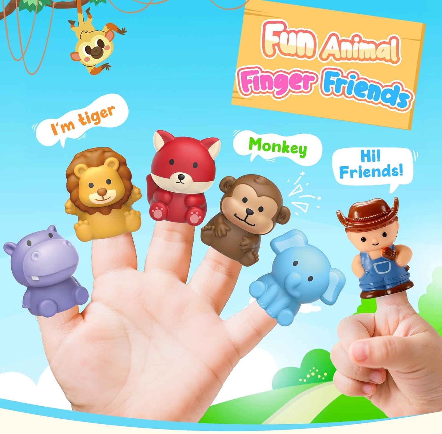 Animal Montessori Learning Toys for 2 3 4 5 Year Old Kids, Toddler Animals Train Locks & Keys Matching Toys Counting & Sorting Trains Set, Preschool Toy Boys Girls Christmas Birthday Gifts Age 2-4 3-5