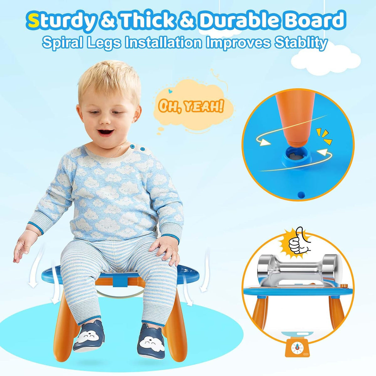 Kikidex Magnetic Drawing Board, Toddler Girl Toys for 1-3 Year Old, Doodle Board Pad Learning and Educational Toys for 1 2 3 Year Old Baby Kids Birthday Gift