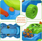 Lydaz Bubble Lawn Mower Toddler Toys, Bubble Machine Outdoor Garden Toys | Toddler Outdoor Toys for 1 2 Year Old Boy Birthday Gift, Summer Push Gardening Toys for Preschool Baby Boys