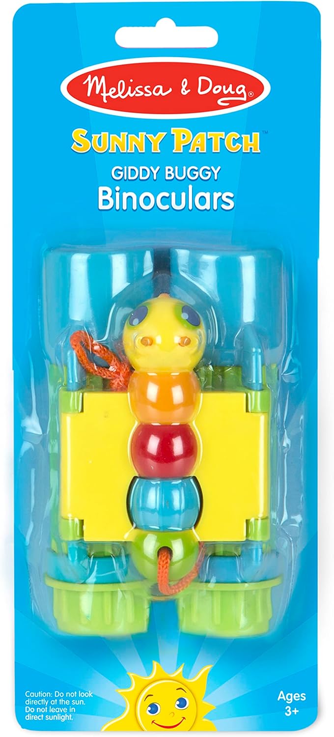 Melissa & Doug Sunny Patch Giddy Buggy Binoculars - Pretend Play Toy