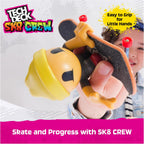 TECH DECK SK8 Crew Fun Box Transforming Skate Park Playset | Portable Box with Ramps & Rails, Includes 4 Fingerboards & 5 SK8 Crew Figures, Toy Skateboard Playset Gifts for Kids Ages 5+