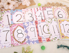 Baby Boy/Girl Monthly Milestone Cards,First Holiday,1st Year Month Photo | First Holiday Cards Baby Shower Newborn Photo Prop
