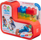 Jelly Blox Creative Kit | Includes 20 Blocks | Toddler & Preschool | Building Blocks Kids Can Squeeze, Stretch, Squish | MESH ACCREDITED | Safety Tested & Ouch-Free | Sensory Play Toy Ages 2+