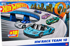 Hot Wheels 10-Pack of Toy Race Cars (Styles May Vary) | Set of 10 1:64 Scale Vehicles,Includes Hot Wheels Originals & Officially Licensed Cars