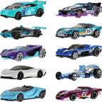 Hot Wheels 10-Pack of Toy Race Cars (Styles May Vary) | Set of 10 1:64 Scale Vehicles,Includes Hot Wheels Originals & Officially Licensed Cars