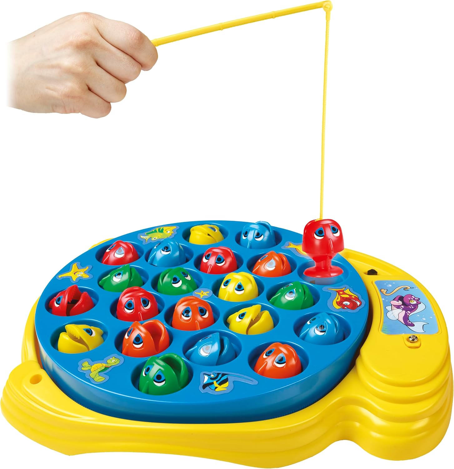 Let's Go Fishin' Game by Pressman - The Original Fast-Action Fishing Game!, 1-4 players