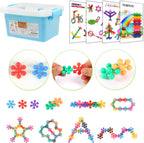 TOMYOU 400 Pieces Building Blocks Kids STEM Toys Educational Classroom | Sensory, Interlocking Solid Plastic for Preschool Boys and Girls