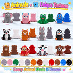 12 Pack Animal Sensory Toys for Kids Toddlers, Textured Silicone Fidget Toys, Quiet Travel Toys for Airplane, Car Rides, Preschool & Home Sensory Play, Classroom Calm Corner Toys