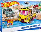 Hot Wheels 10-Pack of Toy Race Cars (Styles May Vary) | Set of 10 1:64 Scale Vehicles,Includes Hot Wheels Originals & Officially Licensed Cars