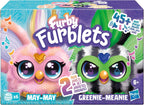 Furby Furblets Fierce & Fabulous 2 Pack, Greenie-Meanie & May-May with 45 Sounds Each, Electronic Plush Toys for Girls & Boys, Ages 6+)
