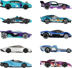 Hot Wheels 10-Pack of Toy Race Cars (Styles May Vary) | Set of 10 1:64 Scale Vehicles,Includes Hot Wheels Originals & Officially Licensed Cars