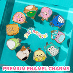 Horizon Group USA Jewelry Making Kit, Squishmallows Bracelets | Bracelet and Accessories Design Set, Cute DIY Beading and Jewelry, Includes String, Beads, and Charms,