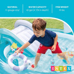 INTEX Dinoland Inflatable Swim Center & Kiddie Pool for Outdoor Play | 57135EP - Blow Up Water Park with Slide, Sprinkler, and Fun Games for Kids Ages 2 and Up