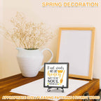 Bee Decorations for Home, Spring Honey Bee Decor, Beehive Wood Sign Kitchen Decor, Bumble Bee Gifts Accessories for Office Bar Bedroom - G03