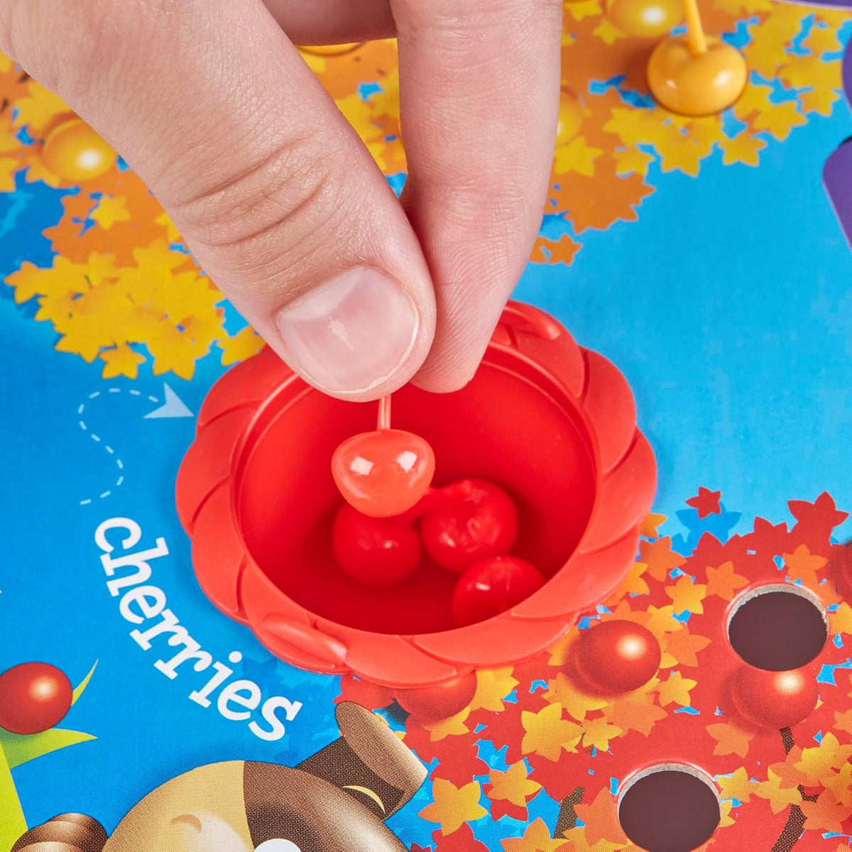 Hasbro Gaming Hi Ho Cherry-O Board Game for 2 to 4 Players Kids Ages 3 and Up (Amazon Exclusive)