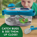 National Geographic Bug Catcher Kit and Outdoor Insect Habitat for Kids | 360-Degree Viewer, 2 Magnifying Lenses, Catching Net, Tweezers, Outdoor Exploration Toy, Insect Science, Birthday Gift
