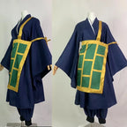 Geto Suguru Cosplay Costume Black Blue Kimono School Uniform Anime Clothe Halloween Costumes For Women Man