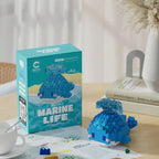 Creative Ocean World Animal Particle Building Blocks Toys Children's Toys Mini Animal Model Educational Toys Compatible Building