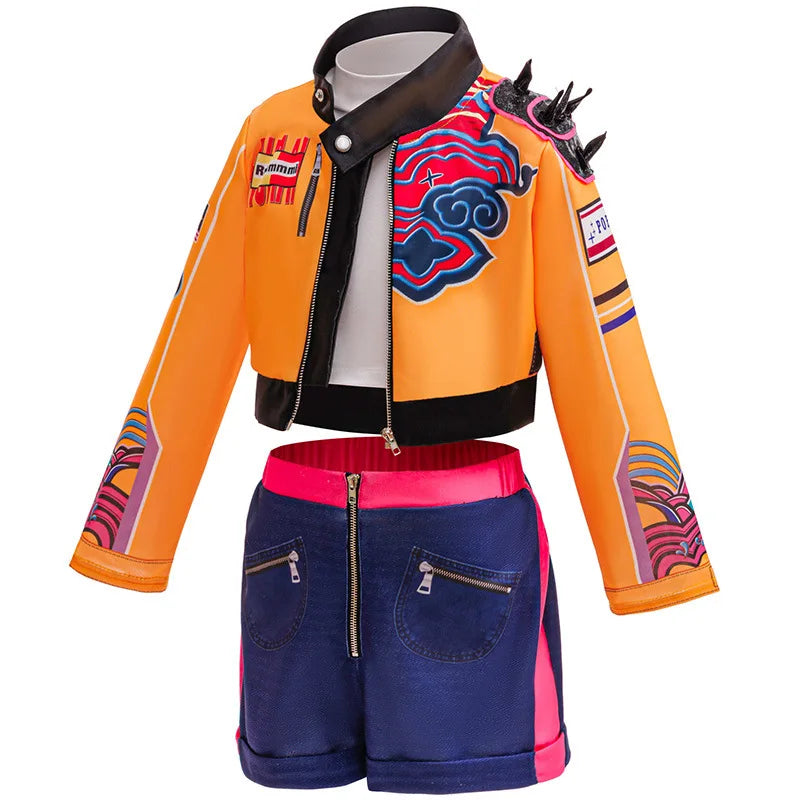 Halloween children's costumes Girls cosplay Costume Fashion girls suits Carnival theme party performance costumes