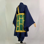 Geto Suguru Cosplay Costume Black Blue Kimono School Uniform Anime Clothe Halloween Costumes For Women Man