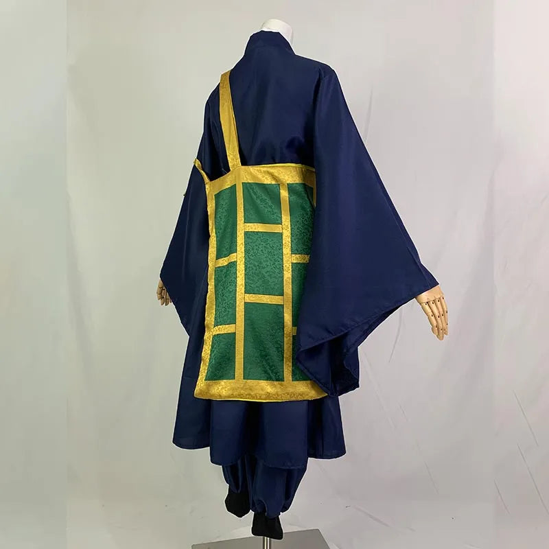 Geto Suguru Cosplay Costume Black Blue Kimono School Uniform Anime Clothe Halloween Costumes For Women Man