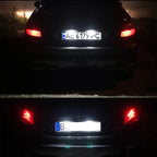 2pcs Canbus LED License Number Plate Lights Bulbs For Peugeot 206 207 307 308 406 407 Citroën C3 C4 C5 BERLINGO SAXO XSARA